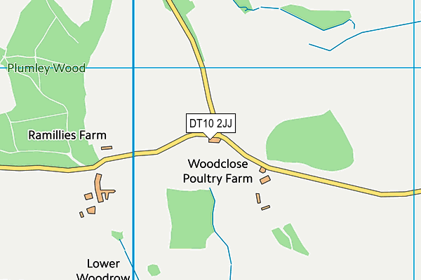 DT10 2JJ map - OS VectorMap District (Ordnance Survey) DT10 2JJ map - OS VectorMap District (Ordnance Survey)