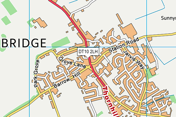 DT10 2LH map - OS VectorMap District (Ordnance Survey) DT10 2LH map - OS VectorMap District (Ordnance Survey)