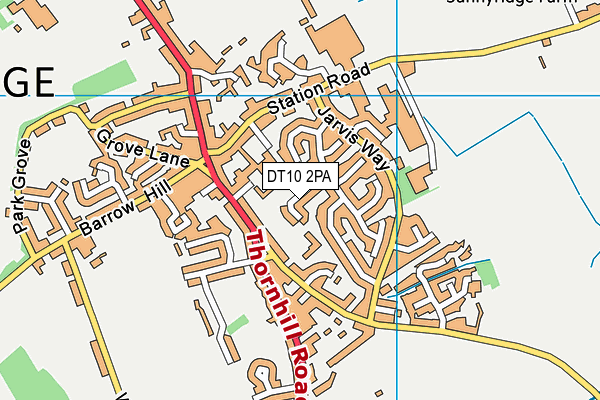 DT10 2PA map - OS VectorMap District (Ordnance Survey) DT10 2PA map - OS VectorMap District (Ordnance Survey)