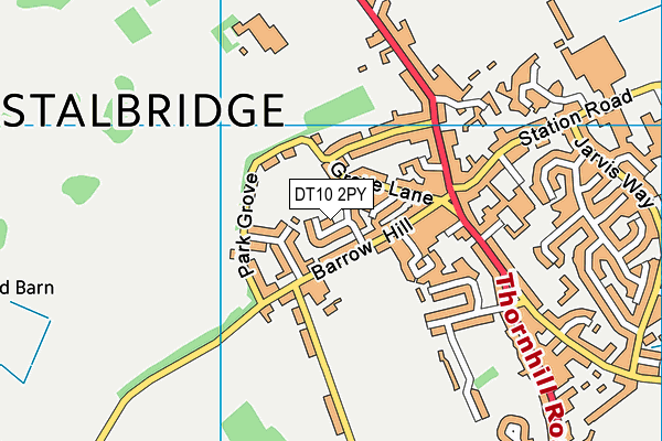 DT10 2PY map - OS VectorMap District (Ordnance Survey) DT10 2PY map - OS VectorMap District (Ordnance Survey)