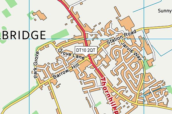 DT10 2QT map - OS VectorMap District (Ordnance Survey) DT10 2QT map - OS VectorMap District (Ordnance Survey)