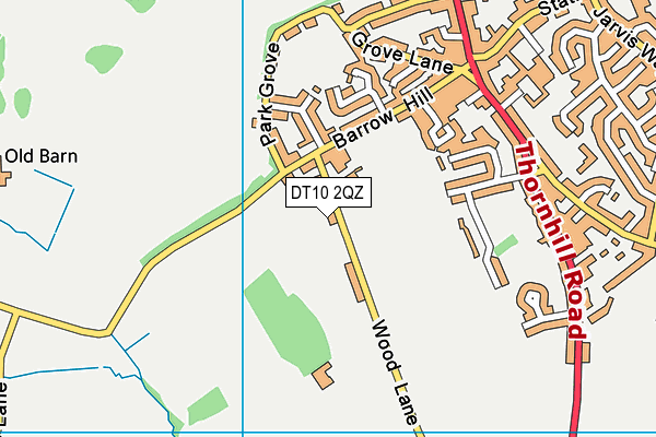 DT10 2QZ map - OS VectorMap District (Ordnance Survey) DT10 2QZ map - OS VectorMap District (Ordnance Survey)