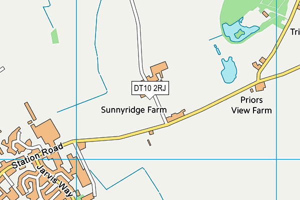 DT10 2RJ map - OS VectorMap District (Ordnance Survey) DT10 2RJ map - OS VectorMap District (Ordnance Survey)