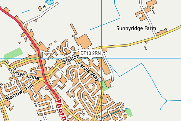 DT10 2RN map - OS VectorMap District (Ordnance Survey) DT10 2RN map - OS VectorMap District (Ordnance Survey)