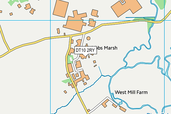 DT10 2RY map - OS VectorMap District (Ordnance Survey) DT10 2RY map - OS VectorMap District (Ordnance Survey)