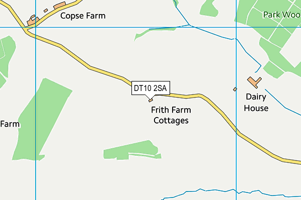 DT10 2SA map - OS VectorMap District (Ordnance Survey) DT10 2SA map - OS VectorMap District (Ordnance Survey)