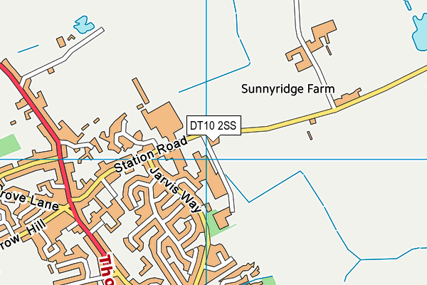 DT10 2SS map - OS VectorMap District (Ordnance Survey) DT10 2SS map - OS VectorMap District (Ordnance Survey)
