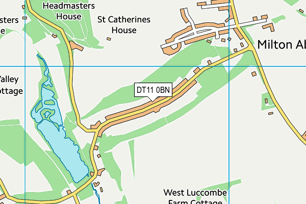 DT11 0BN map - OS VectorMap District (Ordnance Survey) DT11 0BN map - OS VectorMap District (Ordnance Survey)