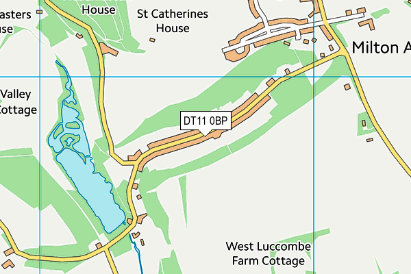DT11 0BP map - OS VectorMap District (Ordnance Survey) DT11 0BP map - OS VectorMap District (Ordnance Survey)