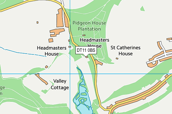 DT11 0BS map - OS VectorMap District (Ordnance Survey) DT11 0BS map - OS VectorMap District (Ordnance Survey)
