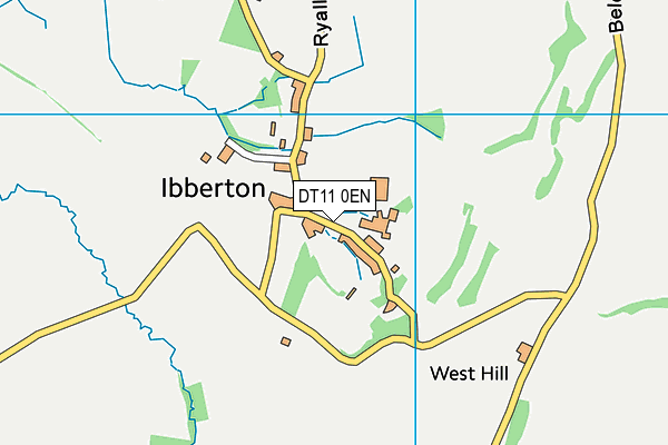 DT11 0EN map - OS VectorMap District (Ordnance Survey) DT11 0EN map - OS VectorMap District (Ordnance Survey)