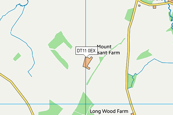 DT11 0EX map - OS VectorMap District (Ordnance Survey) DT11 0EX map - OS VectorMap District (Ordnance Survey)