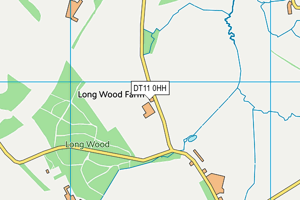 DT11 0HH map - OS VectorMap District (Ordnance Survey) DT11 0HH map - OS VectorMap District (Ordnance Survey)