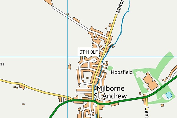 DT11 0LF map - OS VectorMap District (Ordnance Survey) DT11 0LF map - OS VectorMap District (Ordnance Survey)