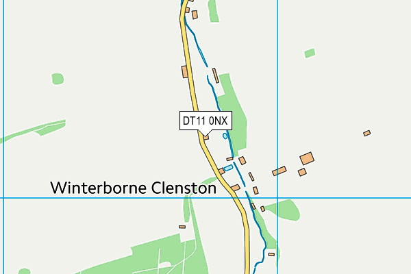 DT11 0NX map - OS VectorMap District (Ordnance Survey) DT11 0NX map - OS VectorMap District (Ordnance Survey)