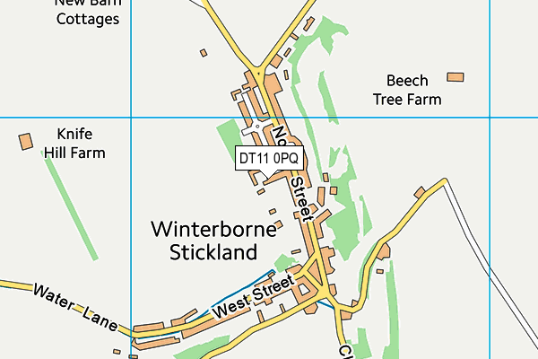DT11 0PQ map - OS VectorMap District (Ordnance Survey) DT11 0PQ map - OS VectorMap District (Ordnance Survey)