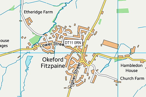 DT11 0RN map - OS VectorMap District (Ordnance Survey) DT11 0RN map - OS VectorMap District (Ordnance Survey)