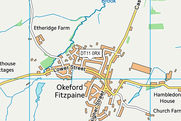 DT11 0RX map - OS VectorMap District (Ordnance Survey) DT11 0RX map - OS VectorMap District (Ordnance Survey)