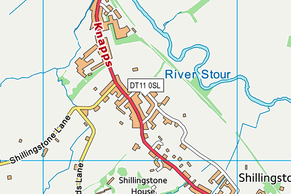 DT11 0SL map - OS VectorMap District (Ordnance Survey) DT11 0SL map - OS VectorMap District (Ordnance Survey)