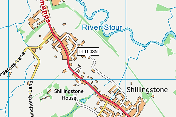 DT11 0SN map - OS VectorMap District (Ordnance Survey) DT11 0SN map - OS VectorMap District (Ordnance Survey)
