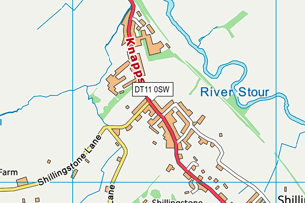 DT11 0SW map - OS VectorMap District (Ordnance Survey) DT11 0SW map - OS VectorMap District (Ordnance Survey)