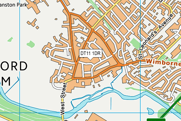 DT11 1DR map - OS VectorMap District (Ordnance Survey) DT11 1DR map - OS VectorMap District (Ordnance Survey)