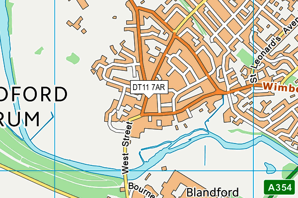 DT11 7AR map - OS VectorMap District (Ordnance Survey) DT11 7AR map - OS VectorMap District (Ordnance Survey)