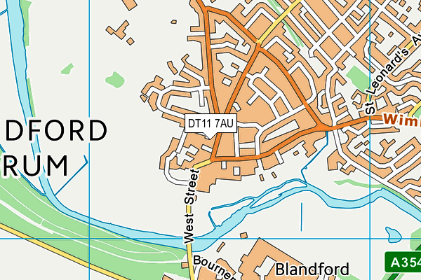 DT11 7AU map - OS VectorMap District (Ordnance Survey) DT11 7AU map - OS VectorMap District (Ordnance Survey)