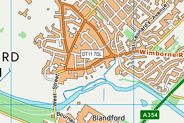 DT11 7DL map - OS VectorMap District (Ordnance Survey) DT11 7DL map - OS VectorMap District (Ordnance Survey)