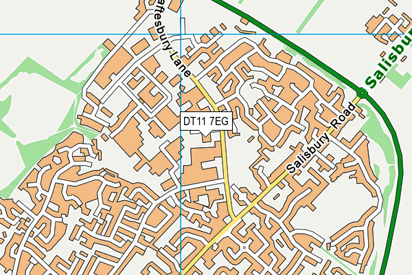 DT11 7EG map - OS VectorMap District (Ordnance Survey) DT11 7EG map - OS VectorMap District (Ordnance Survey)