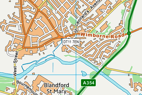 DT11 7EN map - OS VectorMap District (Ordnance Survey) DT11 7EN map - OS VectorMap District (Ordnance Survey)
