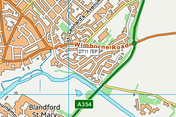 DT11 7EP map - OS VectorMap District (Ordnance Survey) DT11 7EP map - OS VectorMap District (Ordnance Survey)