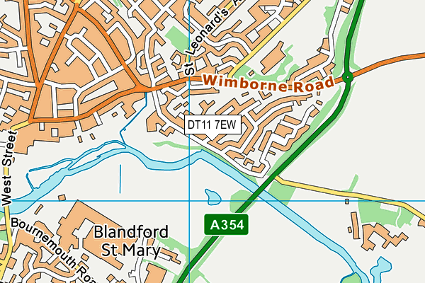 DT11 7EW map - OS VectorMap District (Ordnance Survey) DT11 7EW map - OS VectorMap District (Ordnance Survey)