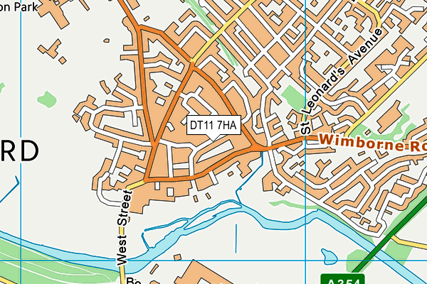 DT11 7HA map - OS VectorMap District (Ordnance Survey) DT11 7HA map - OS VectorMap District (Ordnance Survey)