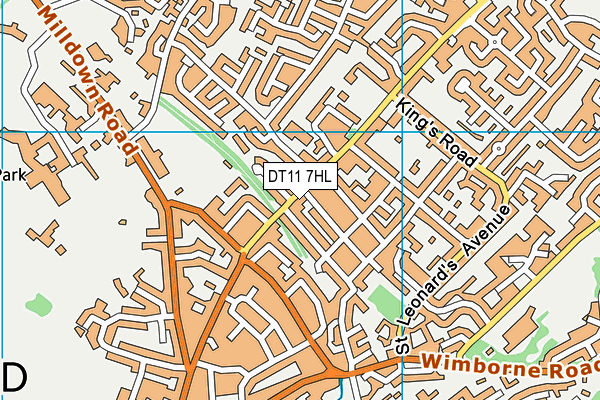 DT11 7HL map - OS VectorMap District (Ordnance Survey) DT11 7HL map - OS VectorMap District (Ordnance Survey)