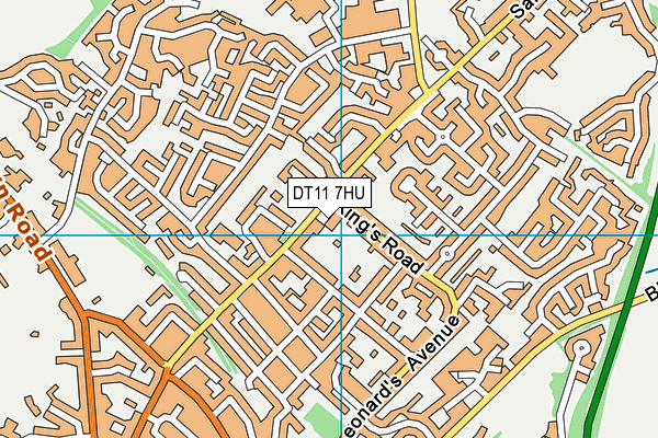 DT11 7HU map - OS VectorMap District (Ordnance Survey) DT11 7HU map - OS VectorMap District (Ordnance Survey)