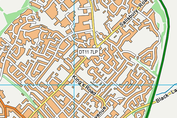 DT11 7LP map - OS VectorMap District (Ordnance Survey) DT11 7LP map - OS VectorMap District (Ordnance Survey)