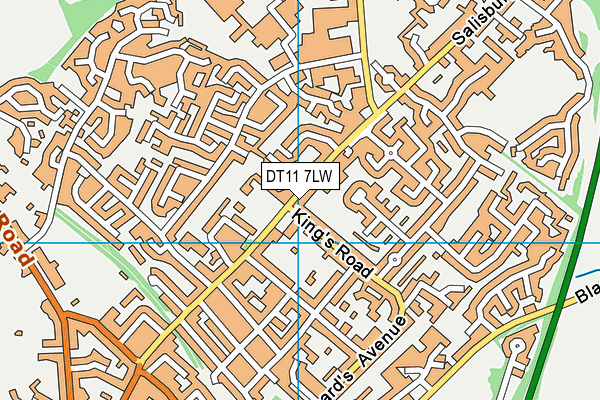 DT11 7LW map - OS VectorMap District (Ordnance Survey) DT11 7LW map - OS VectorMap District (Ordnance Survey)