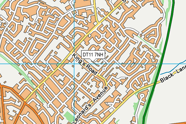 DT11 7NH map - OS VectorMap District (Ordnance Survey) DT11 7NH map - OS VectorMap District (Ordnance Survey)
