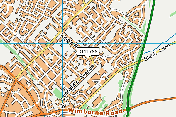 DT11 7NN map - OS VectorMap District (Ordnance Survey) DT11 7NN map - OS VectorMap District (Ordnance Survey)