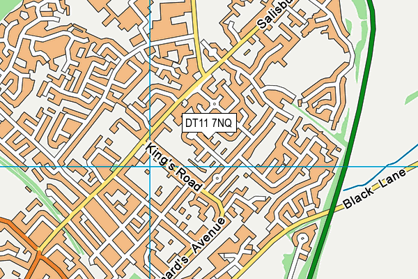 DT11 7NQ map - OS VectorMap District (Ordnance Survey) DT11 7NQ map - OS VectorMap District (Ordnance Survey)