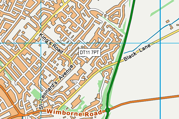 DT11 7PT map - OS VectorMap District (Ordnance Survey) DT11 7PT map - OS VectorMap District (Ordnance Survey)