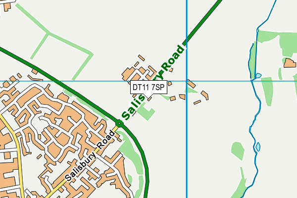 DT11 7SP map - OS VectorMap District (Ordnance Survey) DT11 7SP map - OS VectorMap District (Ordnance Survey)