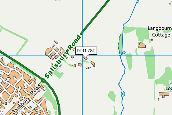 DT11 7ST map - OS VectorMap District (Ordnance Survey) DT11 7ST map - OS VectorMap District (Ordnance Survey)