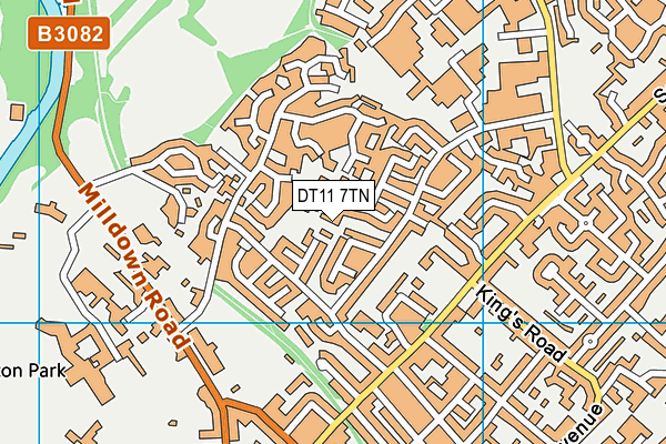 DT11 7TN map - OS VectorMap District (Ordnance Survey) DT11 7TN map - OS VectorMap District (Ordnance Survey)
