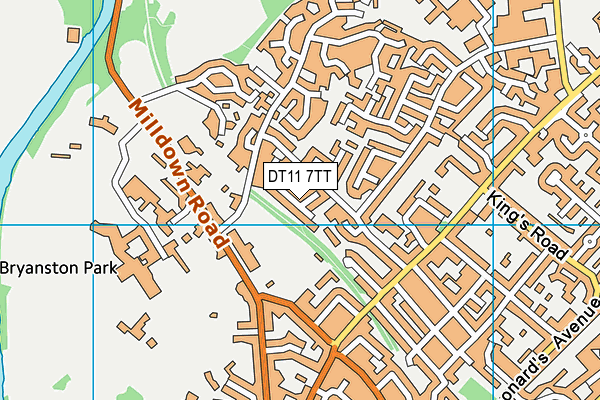 DT11 7TT map - OS VectorMap District (Ordnance Survey) DT11 7TT map - OS VectorMap District (Ordnance Survey)