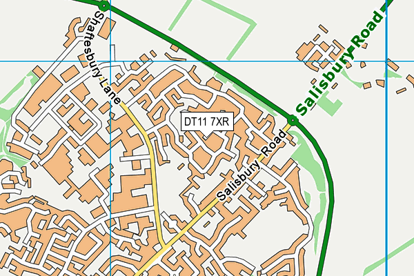 DT11 7XR map - OS VectorMap District (Ordnance Survey) DT11 7XR map - OS VectorMap District (Ordnance Survey)