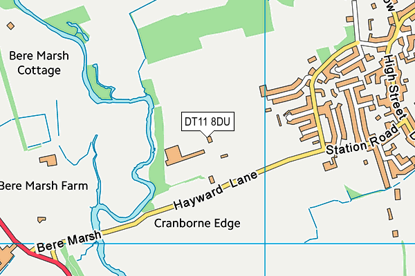 DT11 8DU map - OS VectorMap District (Ordnance Survey) DT11 8DU map - OS VectorMap District (Ordnance Survey)