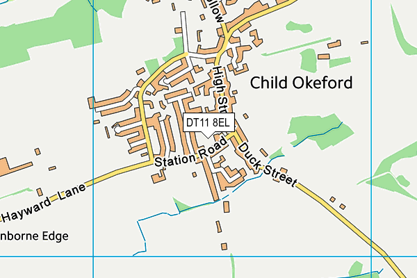 DT11 8EL map - OS VectorMap District (Ordnance Survey) DT11 8EL map - OS VectorMap District (Ordnance Survey)
