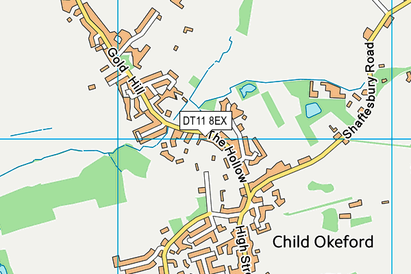 DT11 8EX map - OS VectorMap District (Ordnance Survey) DT11 8EX map - OS VectorMap District (Ordnance Survey)